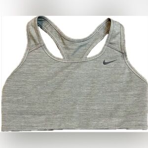 ✨Gray Nike Activewear Athletic Workout Sports Bra Size Medium
